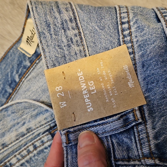 Madewell Super wide Jeans - Picture 3 of 5
